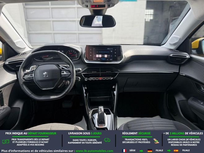 Peugeot 208 PureTech 100  BVA Jaune M�tallique de 2020