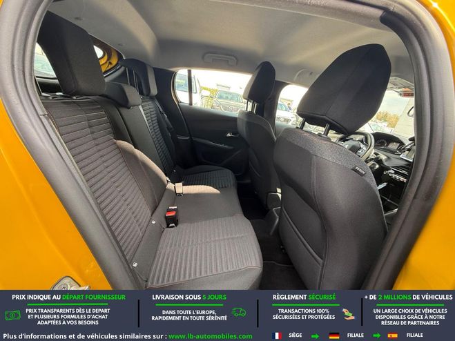 Peugeot 208 PureTech 100  BVA Jaune M�tallique de 2020