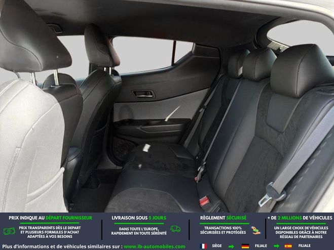 Toyota C HR Hybride 122 ch BVA Blanc M�tallique de 2019