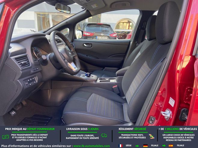 Nissan Leaf Electrique 40kWh 150 ch BVA Rouge M�tallique de 2021