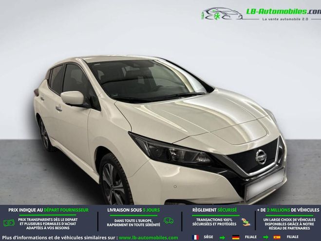 Nissan Leaf Electrique 62kWh 217 ch BVA Blanc de 2021