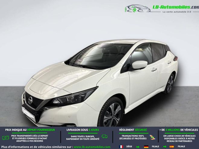 Nissan Leaf Electrique 62kWh 217 ch BVA Blanc de 2021