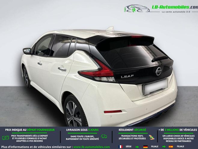 Nissan Leaf Electrique 62kWh 217 ch BVA Blanc de 2021