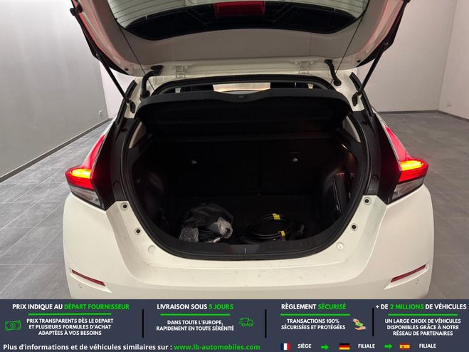 Nissan Leaf Electrique 62kWh 217 ch BVA Blanc de 2021