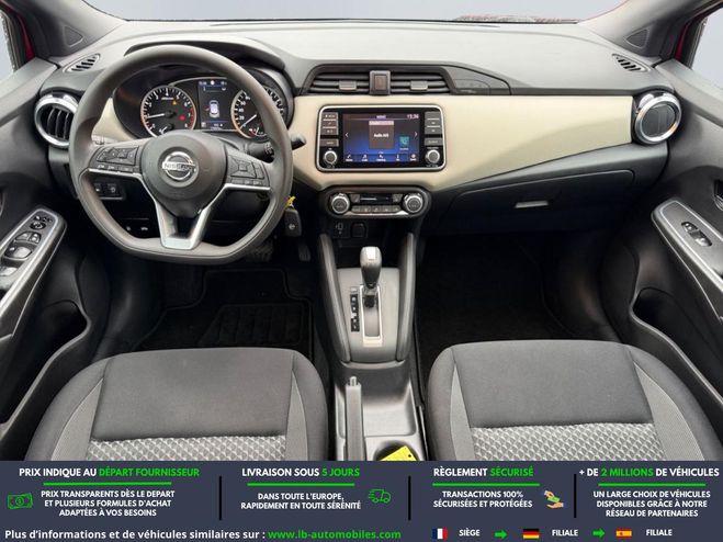 Nissan Micra IG-T 92 BVA Rouge M�tallique de 2021