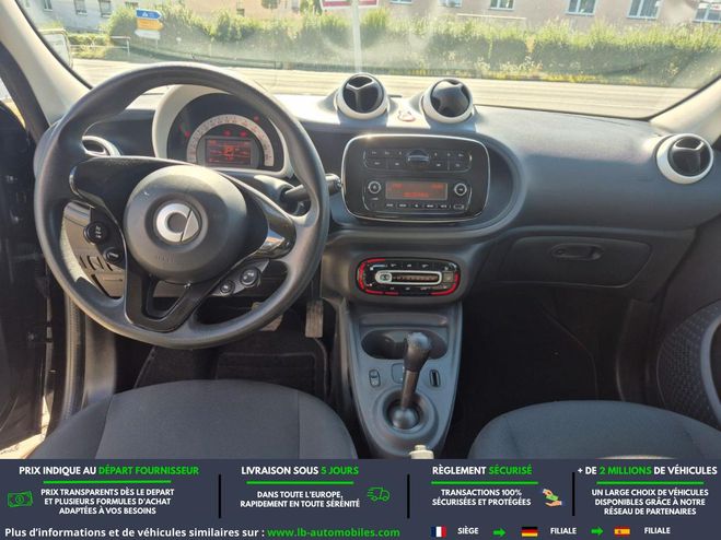 Smart Forfour 1.0 71 ch  BVA Noir de 2019