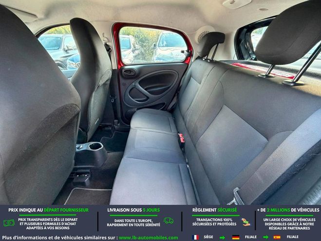 Smart Forfour 1.0 71 ch  BVA Rouge M�tallique de 2017