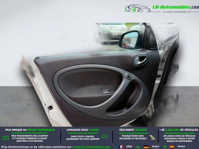Smart Forfour 1.0 71 ch  BVA Blanc M�tallique de 2015