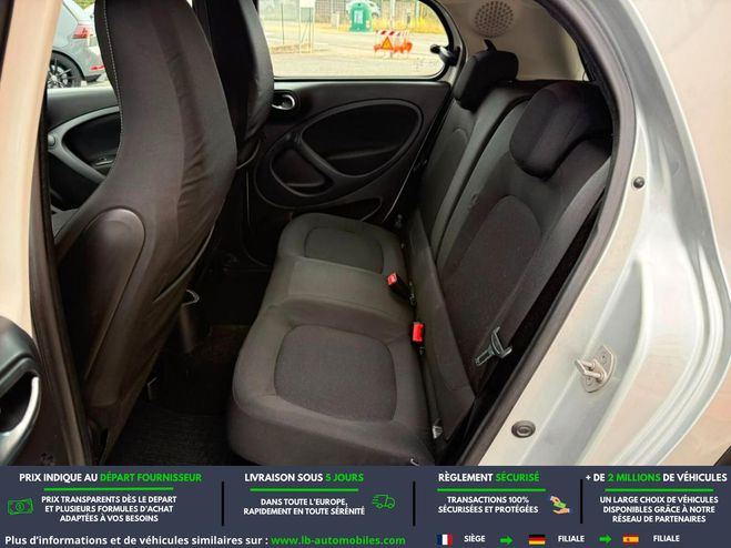 Smart Forfour 1.0 71 ch  BVA Blanc M�tallique de 2015