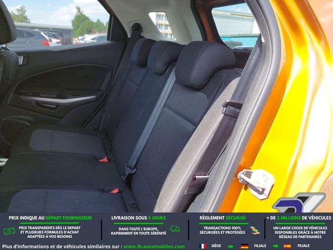 Ford Ecosport 1.0 EcoBoost 125ch BVM Orange M�tallique de 2018