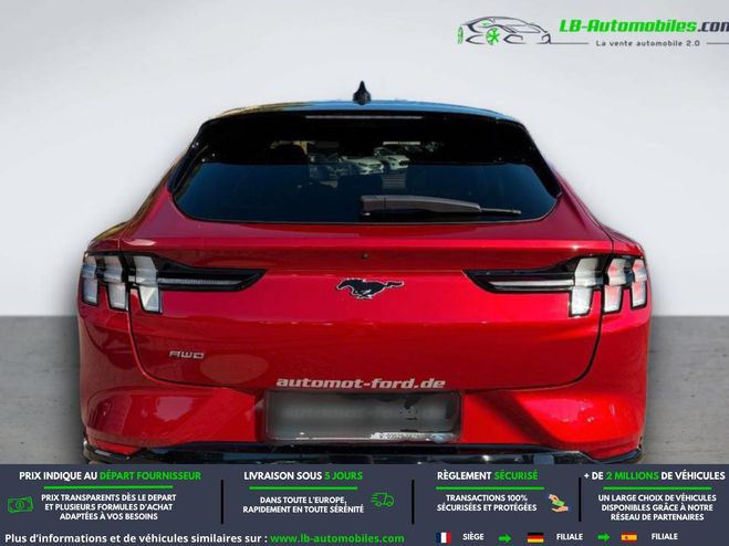Ford Mustang 76 kWh 269 ch AWD Rouge M�tallique de 2022