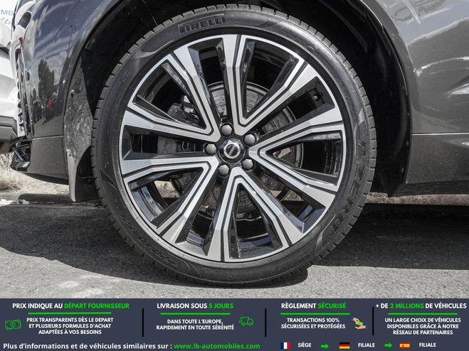 Volvo XC60 T6 AWD 253 ch + 87 ch BVA Gris M�tallique de 2021