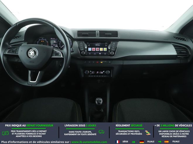 Skoda Fabia 1.0 MPI 75 ch BVM Blanc de 2019