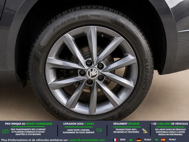 Skoda Fabia 1.0 MPI 75 ch BVM Noir M�tallique de 2019