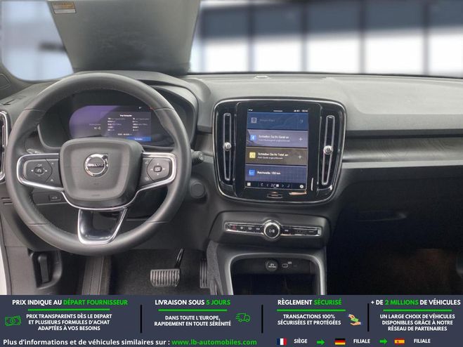 Volvo XC40 Electrique 238 ch BVA Blanc M�tallique de 2023