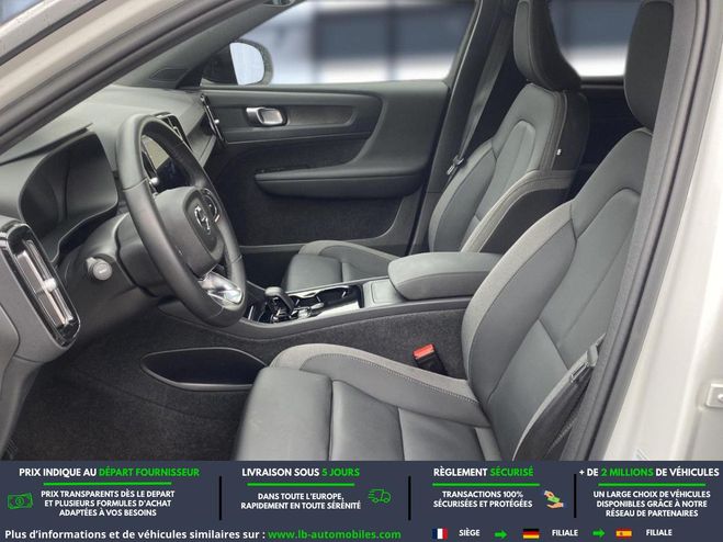 Volvo XC40 Electrique 238 ch BVA Blanc M�tallique de 2023