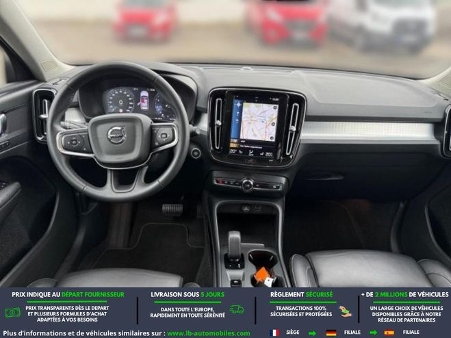 Volvo XC40 T3 163 ch BVA Noir M�tallique de 2021