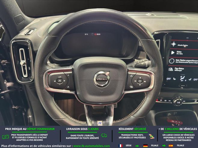Volvo XC40 T5 AWD 247 ch BVA Noir de 2019
