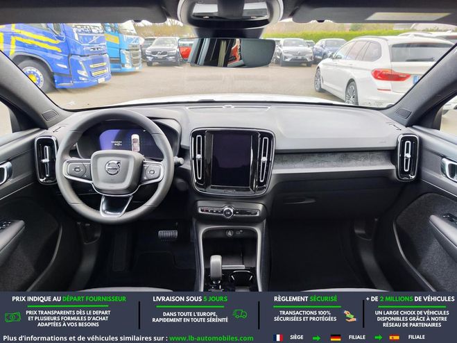 Volvo C40 AWD 408 ch BVA Blanc M�tallique de 2024