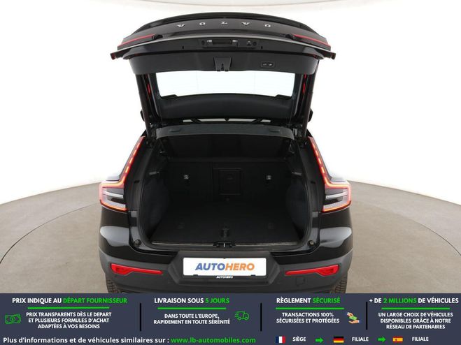 Volvo C40 231 ch BVA Noir M�tallique de 2022