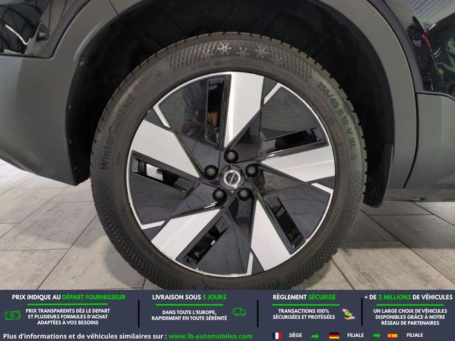 Volvo C40 AWD 408 ch BVA Noir M�tallique de 2023