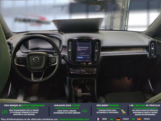 Volvo C40 AWD 408 ch BVA Noir M�tallique de 2023