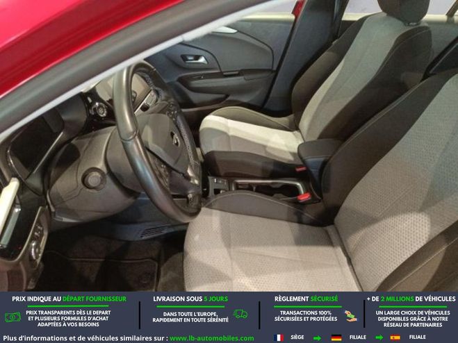 Opel Corsa Electrique 136 ch & Batterie 50 kWh Rouge M�tallique de 2023