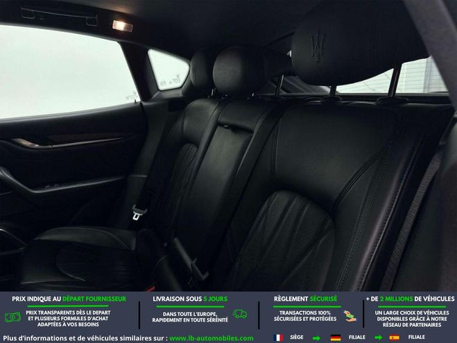 Maserati Levante 3.0 V6 Bi-Turbo 350 Q4 Noir de 2019