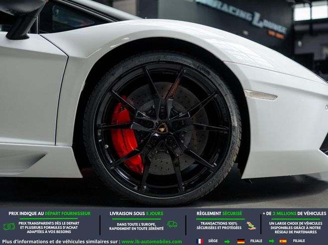 Lamborghini Aventador 6.5 V12 LP 700-4 Blanc de 2015