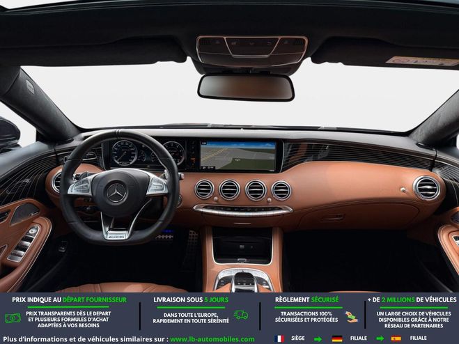 Mercedes Classe S 63 Noir M�tallique de 2015