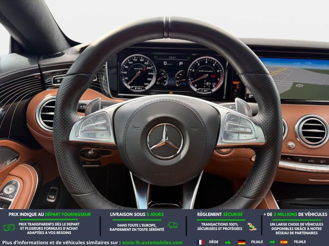 Mercedes Classe S 63 Noir M�tallique de 2015