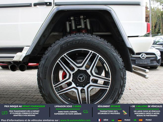 Mercedes Classe G 500 BVA Blanc M�tallique de 2017