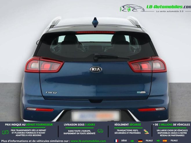 Kia Niro 1.6 GDi Hybride Rechargeable 141 ch BVA Bleu M�tallique de 2019