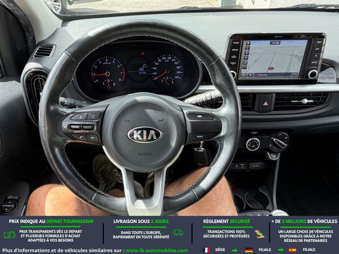 Kia Picanto 1.0 MPi 67 ch BVM Noir M�tallique de 2020