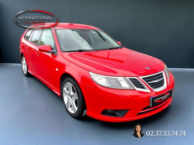 Saab 9 3 1.9 TID120 FAP LINEAR SPORT ROUGE  de 2007