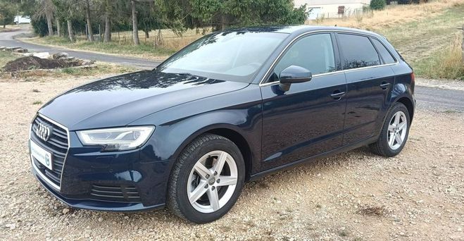 Audi A3 Sportback III 2.0 TDI 150ch Full Options Bleu de 2020