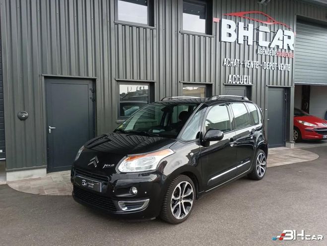 Citroen C3 Picasso 1.6 E-HDI 92CV EXCLUSIVE BMP6 BVA KIT DI Noir de 2012