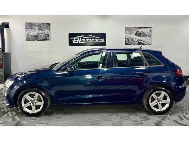 Audi A3 Sportback 1.6 30 TDI - 116ch GPS - Bluet BLEU FONCE de 2018