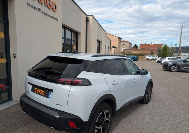 Peugeot 2008 GENERATION-II 1.2 135ch HYBRID ALLURE E- Blanc de 2024