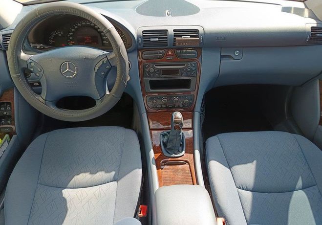 Mercedes Classe C 1.8 180 KOMPRESSOR 140ch ELEGANCE Entret Gris de 2002