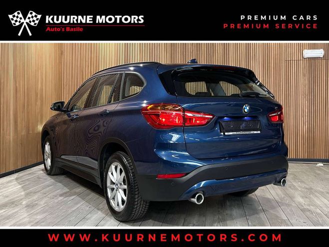 BMW X1 sDrive18d Alu17-Leder-SportZet-GpsPro-Ca Bleu M�tallis� de 