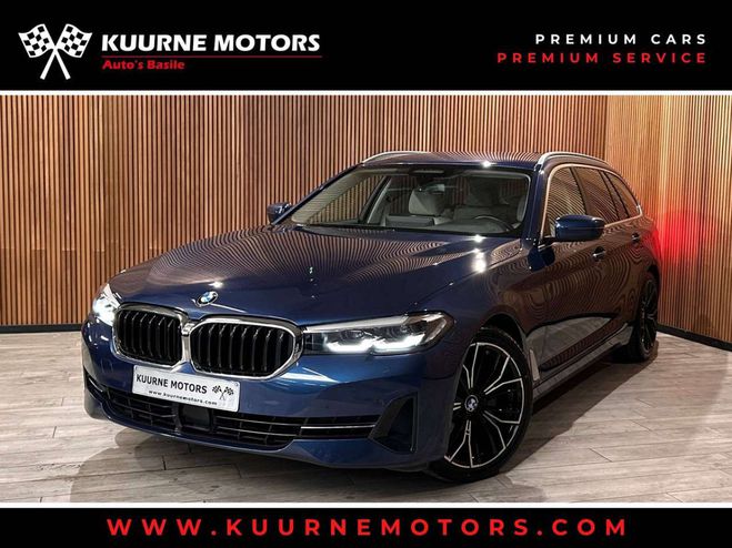 BMW Serie 5 518 dA Touring Alu19-Acc-Led-Pdc-Cam-Led Bleu M�tallis� de 