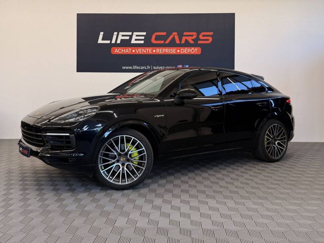 Porsche Cayenne Coup� 3.0 462ch E-Hybrid 2021 2�me main  NOIR de 2021