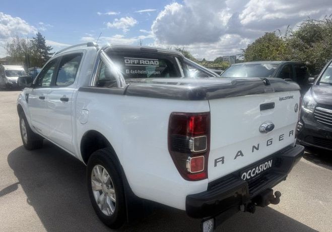 Ford Ranger 3.2 TDCI 200CH DOUBLE CABINE WILDTRAK 4X Blanc de 2014