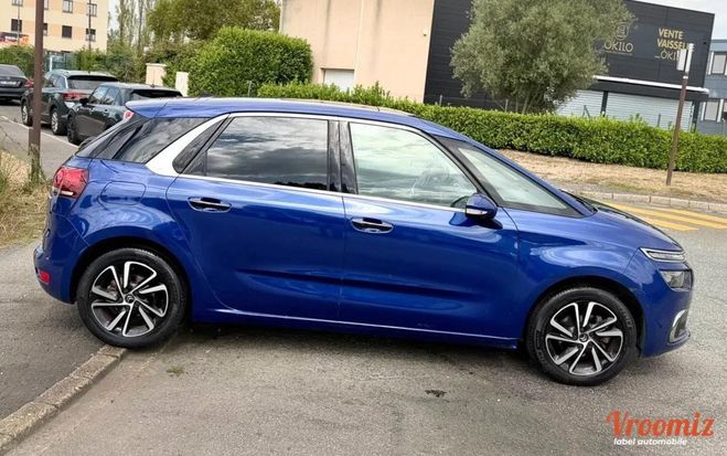 Citroen C4 Picasso 1.2 PT 130 CV EAT 6 SHINE TOIT PANO Bleu de 2016