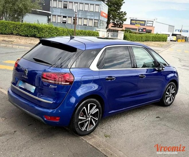 Citroen C4 Picasso 1.2 PT 130 CV EAT 6 SHINE TOIT PANO Bleu de 2016