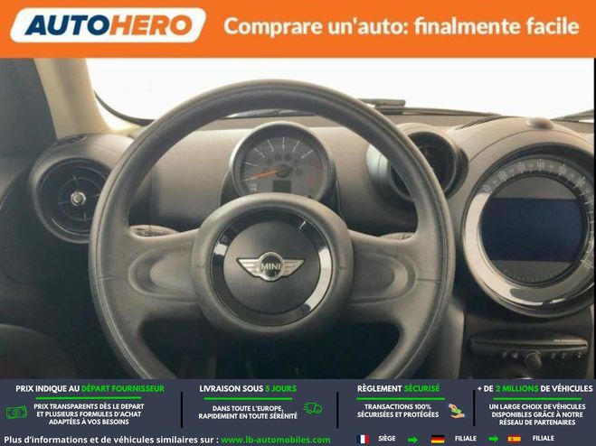 Mini Cabrio 122 ch BVM Bleu M�tallique de 2015