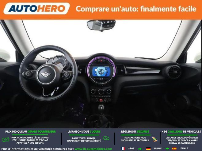 Mini Mini One 75 CH BVM Blanc M�tallique de 2019