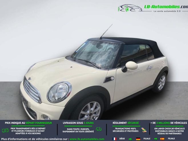 Mini Cabrio 98 ch BVM Blanc de 2015