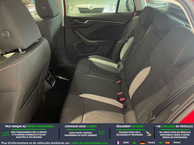 Skoda Scala 1.5 TSI 150 ch BVA Rouge M�tallique de 2025
